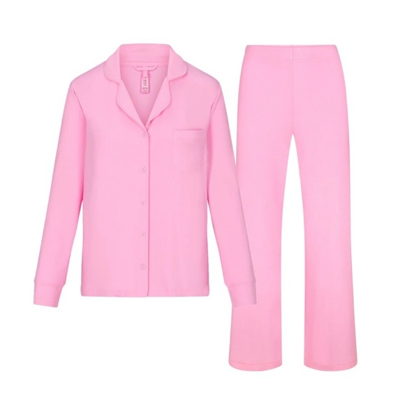 Skims Soft Lounge Sleep Set - Cotton Candy - Picture 4 of 4